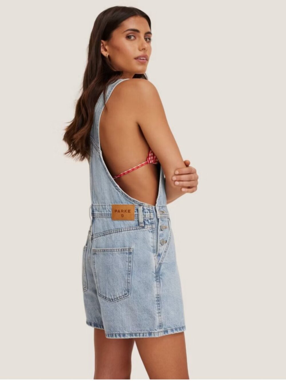 Parke x Target Women's Denim Shortalls NWT Size Small